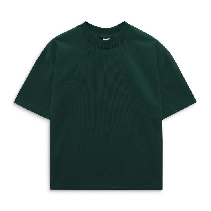 Forest Green Boxy Tee