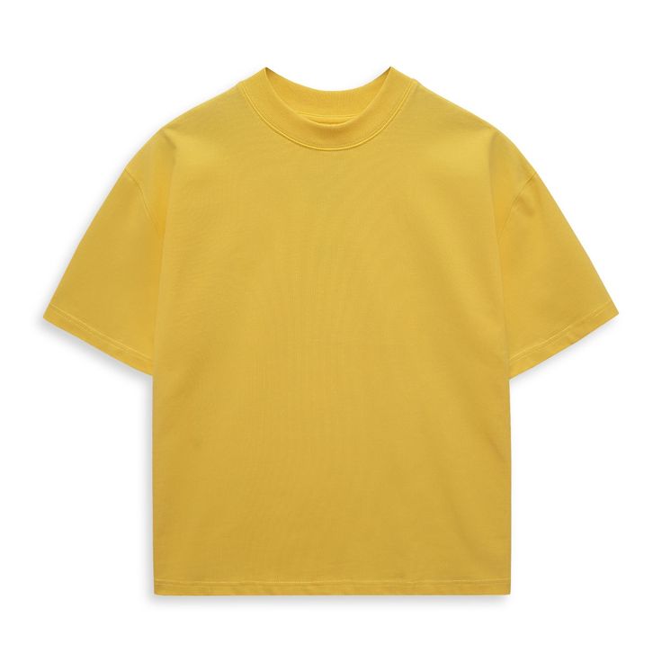 Yellow Boxy Tee