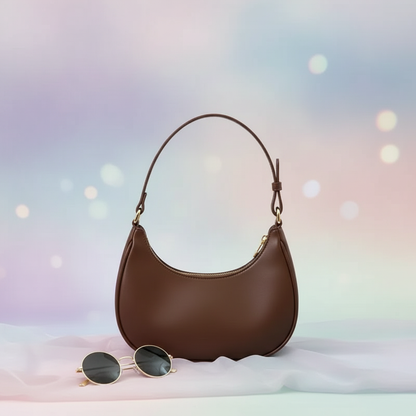 Leather handbag for girls